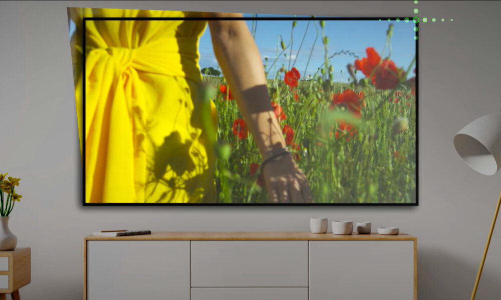 Projektor OPTOMA 4K400STx korekcja trapezowa w poziomie i pionie