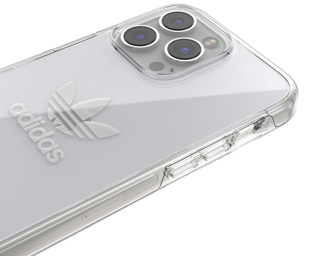 ETUI ADIDAS TREFOIL ORIGINALS DO IPHONE 14 PRO MAX PRZEZROCZYSTE sztywne plecy dopasowanie