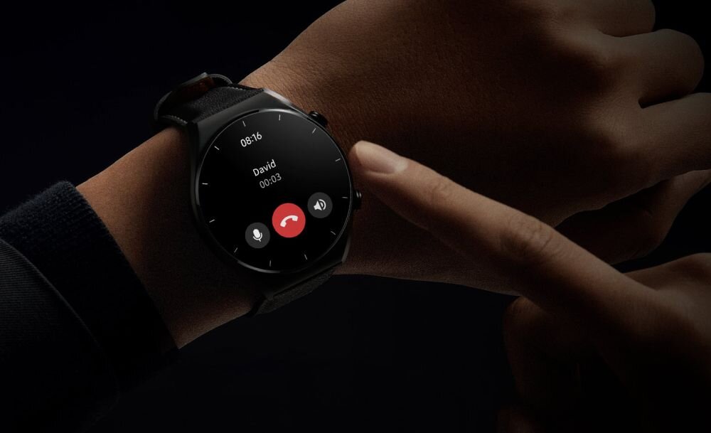 Smartwatch XIAOMI Watch S1  ekran bateria czujniki zdrowie sport pasek ładowanie pojemność rozdzielczość łączność sterowanie krew puls rozmowy smartfon aplikacja 