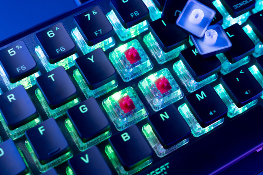 Klawiatura ROCCAT Vulcan II Mini przełączniki klawisze dodatkowe Easy-Shift[+]