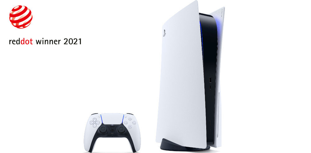Konsola SONY PlayStation 5 nagroda Reddot najlepszy produkt