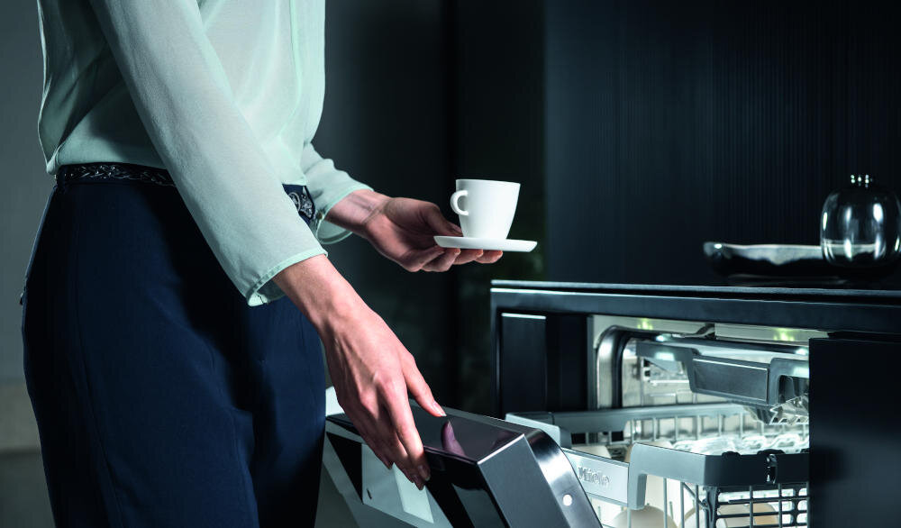 MIELE G 7285 SCVi XXL comfort clos otwieranie zamykanie otwarte drzwi