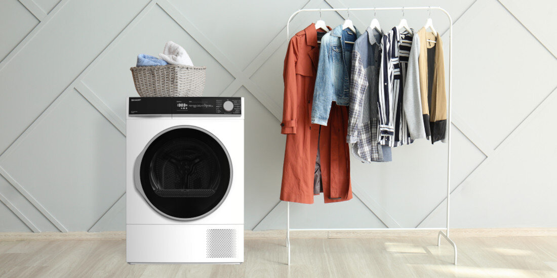 Suszarka SHARP KD-NHH9S8GW3-PL suszenie pompa ciepla