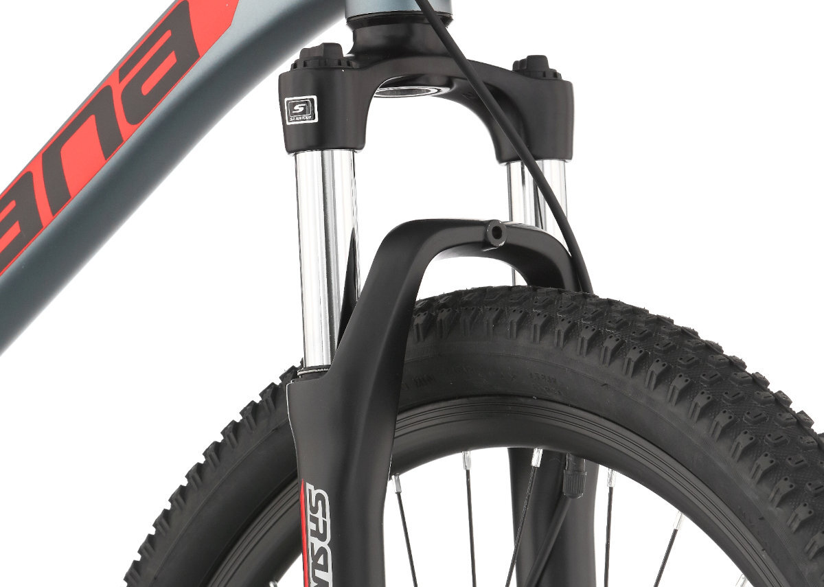 ROWER INDIANA X-PULSER 3.6 M19 GRAFIT CZERWONY R21 amortyzator