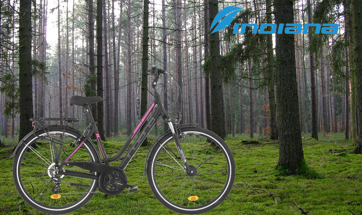 Rower trekkingowy INDIANA X-Road 3.0 wygodna jazda