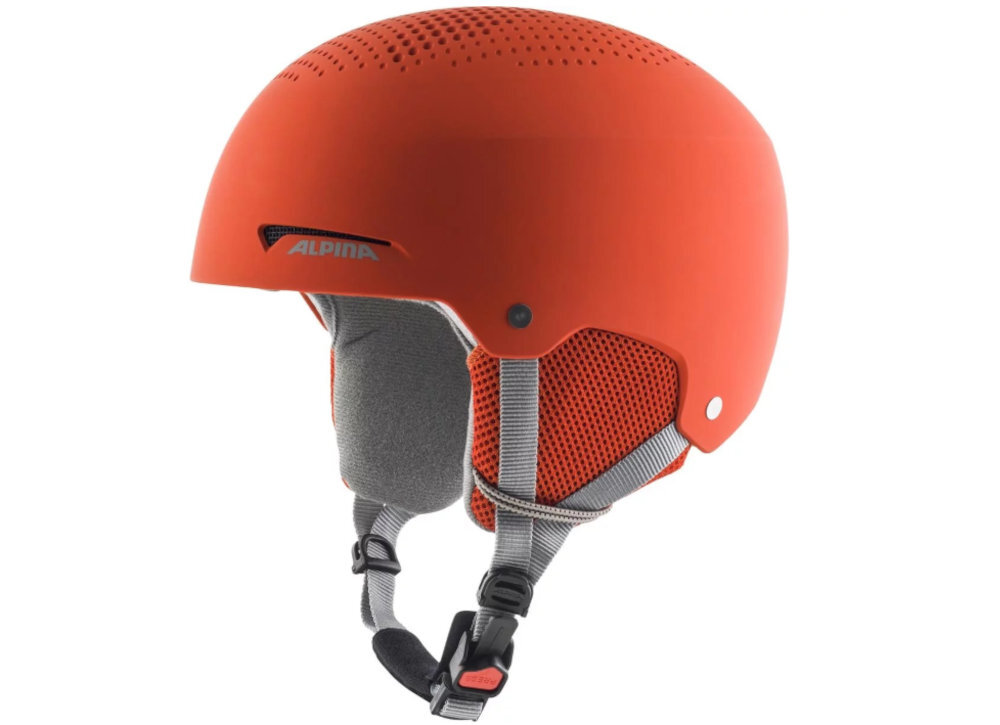 Kask narciarski ALPINA Zupo regulacja paski dopasowanie udogodnienie