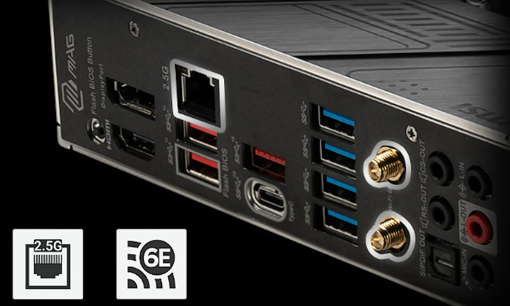 Płyta główna MSI MAG B650M Mortar WiFi - chlodzenie 