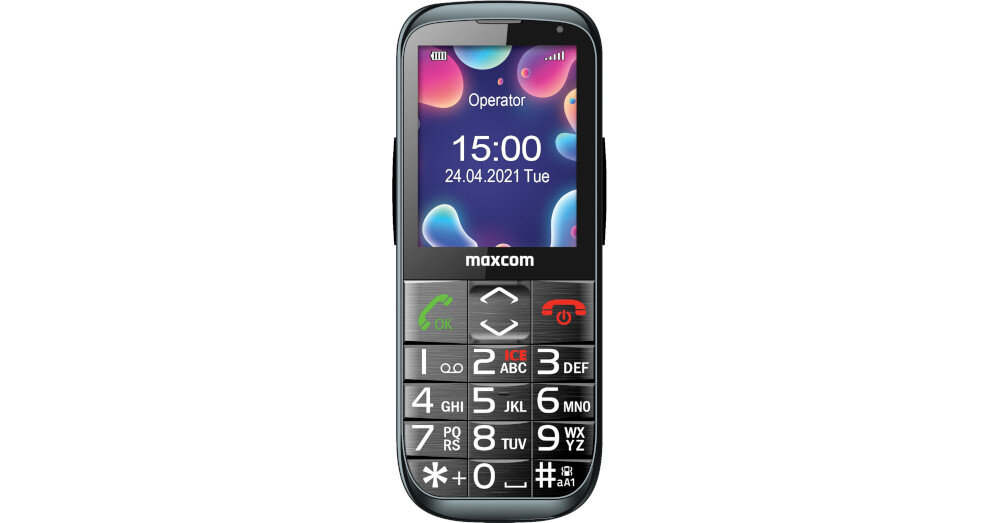 Telefon MAXCOM Comfort MM724 hac rozmowy aparaty sluchowe przycisk