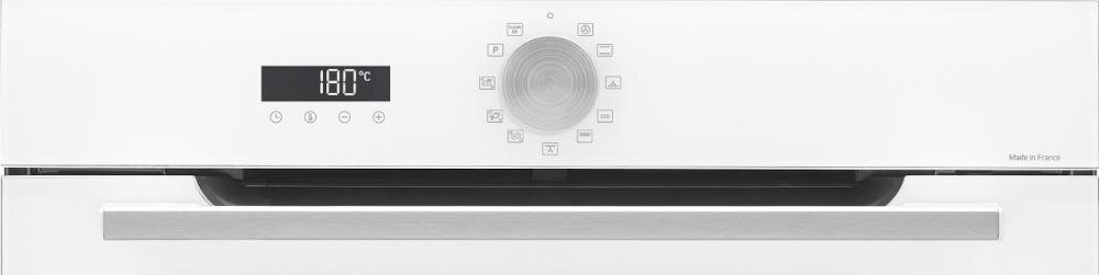 BRANDT BOP7537W piekarnik panel sterowanie elektroniczne mechaniczne led wyświetlacz kolor czerwony funkcja czas temperatura