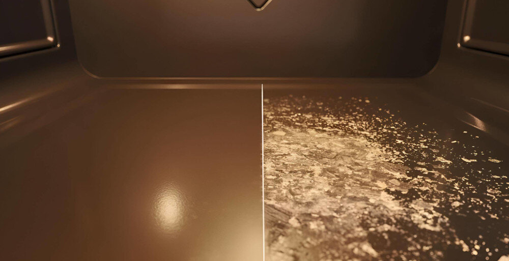 Piekarnik BRANDT BOP7533BB czyszczenie pyrolityczne usuwanie zabrudzeń wypalanie 500 stopni