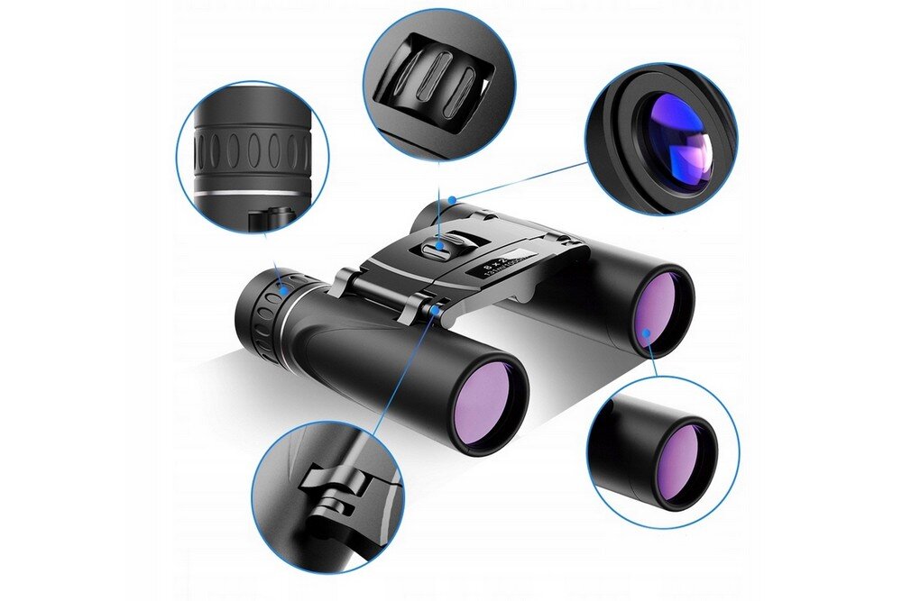 Lornetka APEXEL APL-8X21 optyka waga konstrukcja ogniskowa zoom przybliżenie dioptria muszle oczne obiektywy soczewki pryzmat powłoka gwint okulary obserwacja przyroda sport powiększenie