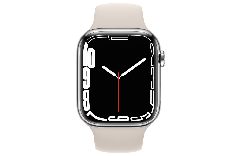 SMARTWATCH APPLE WATCH SERIES 7 gładkość koperta krawędzie