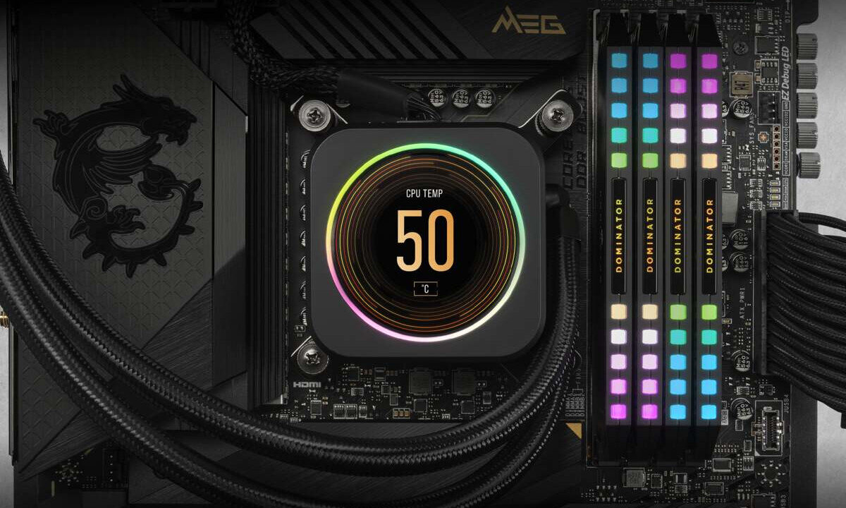 Pamiec RAM CORSAIR Dominator Platinum RGB 64GB 5600MHz wysoka czestotliwosc taktowania