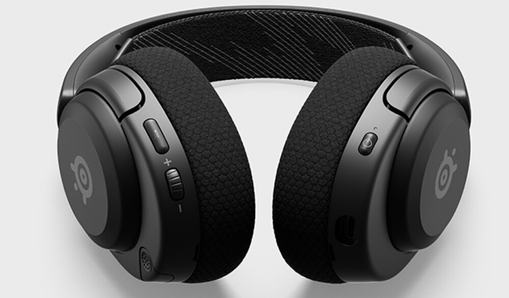 Słuchawki STEELSERIES Arctis Nova 4 Almighty Audio High Fidelity SteelSeries Sonar Quantum 2.0 Wireless POŁĄCZENIE DŹWIĘK mikrofon comfortmax sterowanie