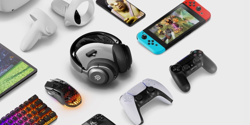 Słuchawki STEELSERIES Arctis Nova 4 Almighty Audio High Fidelity SteelSeries Sonar Quantum 2.0 Wireless POŁĄCZENIE DŹWIĘK mikrofon comfortmax sterowanie