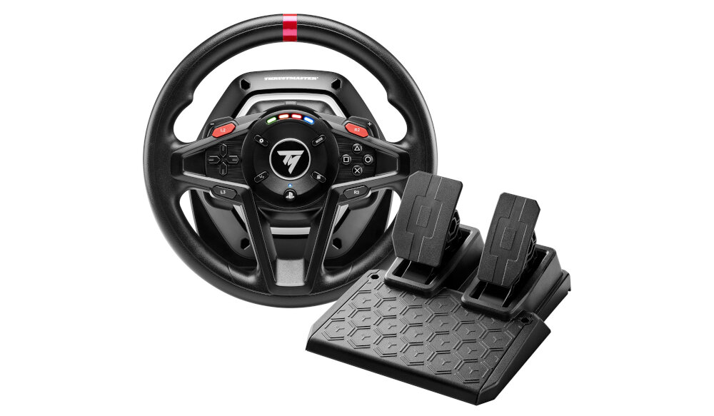 Kierownica THRUSTMASTER T128 (PS4/PS5/PC) sprzężenie zwrotne mechanizm układ siłowy hybryda