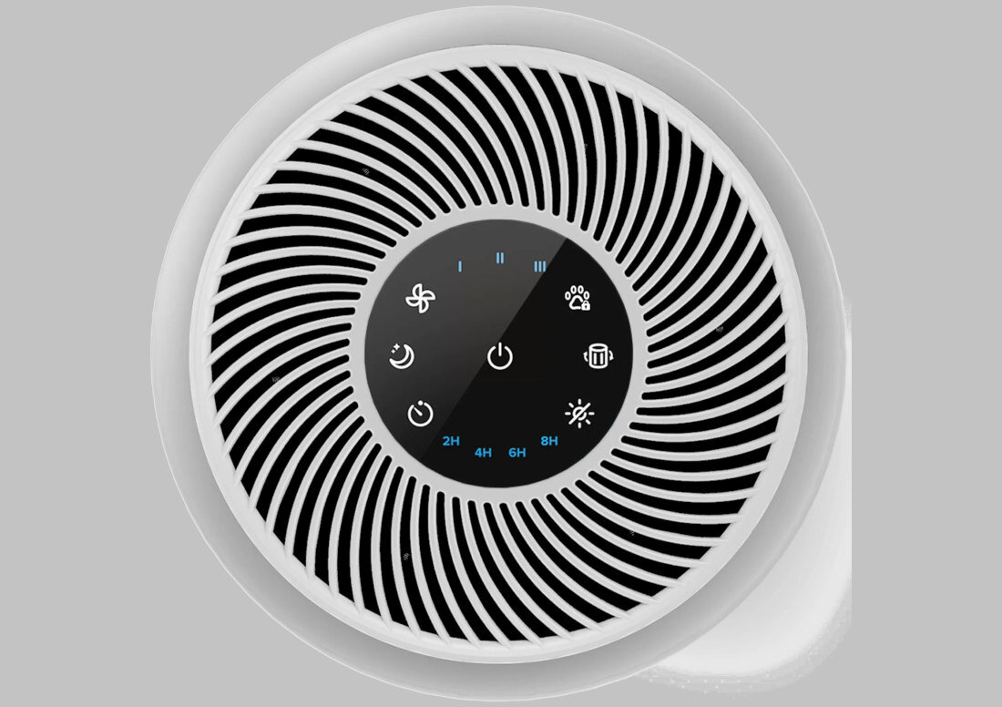 Oczyszczacz powietrza LEVOIT P350 Nowoczesne technologie Technologia VortexAir praktyczny timer wskaznik wymiany filtra blokada