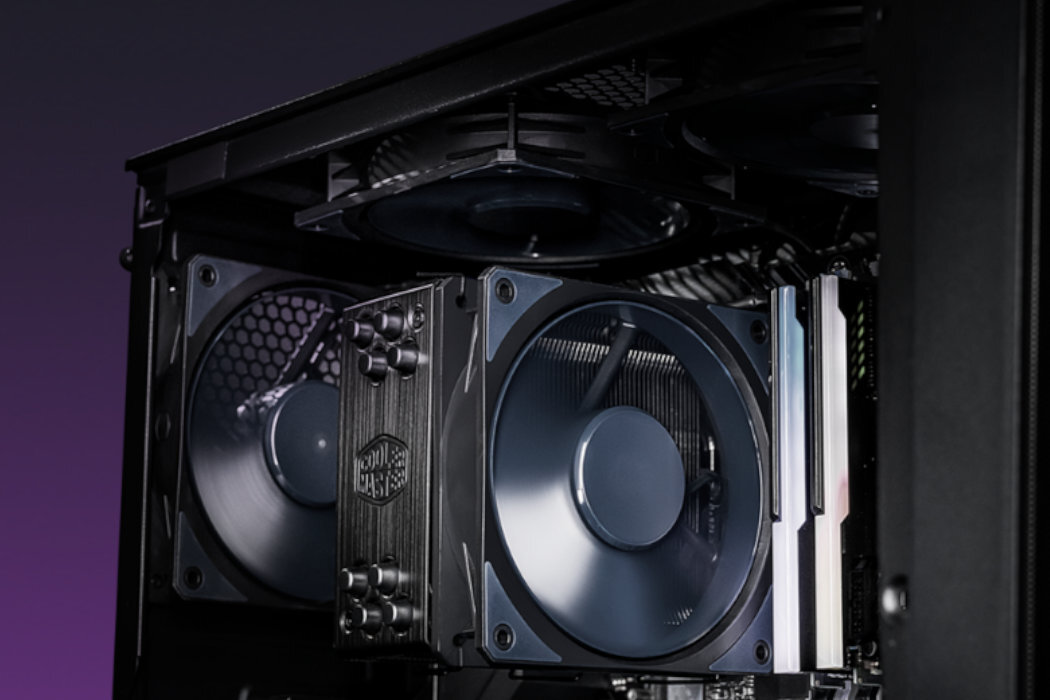 Wentylator COOLER MASTER Mobius 120 wydajność chłodzenie łożysko olejowanie RDB ochrona kołysnie kurz