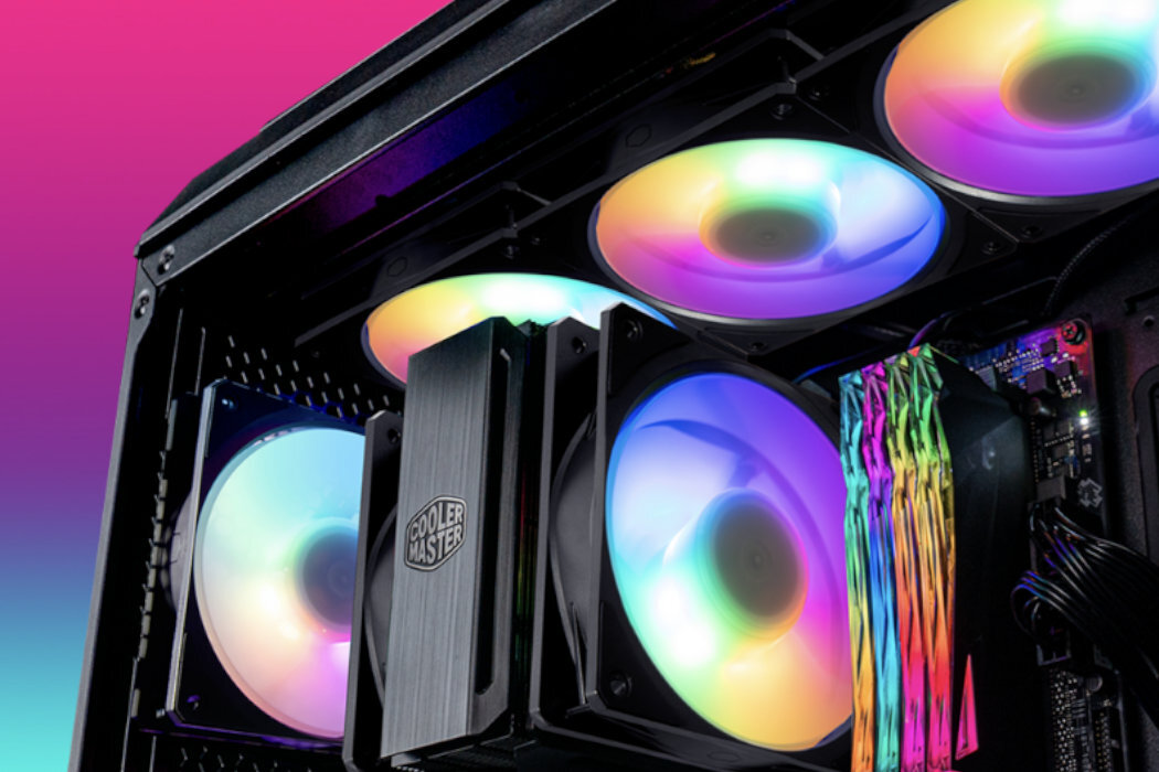 Wentylator COOLER MASTER Mobius 120P ARGB wydajność chłodzenie łożysko olejowanie RDB ochrona kołysnie kurz