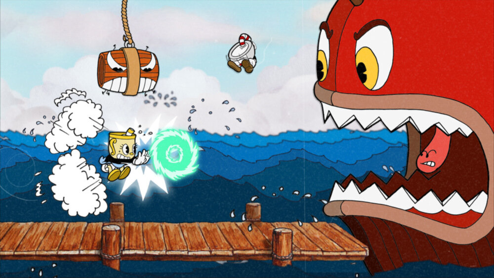 Cuphead Gra superciosy ponadczassowa gra kreskówka niespodzianki
