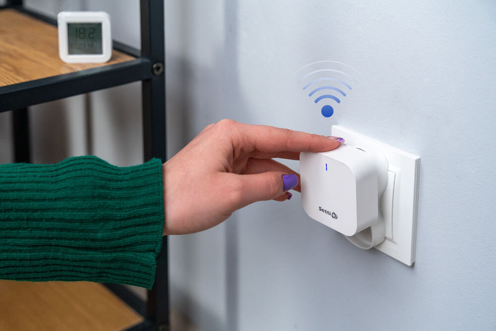 Bramka SETTI+ SGW430 ZigBee/Wi-Fi/Bluetooth aplikacja ustawienia