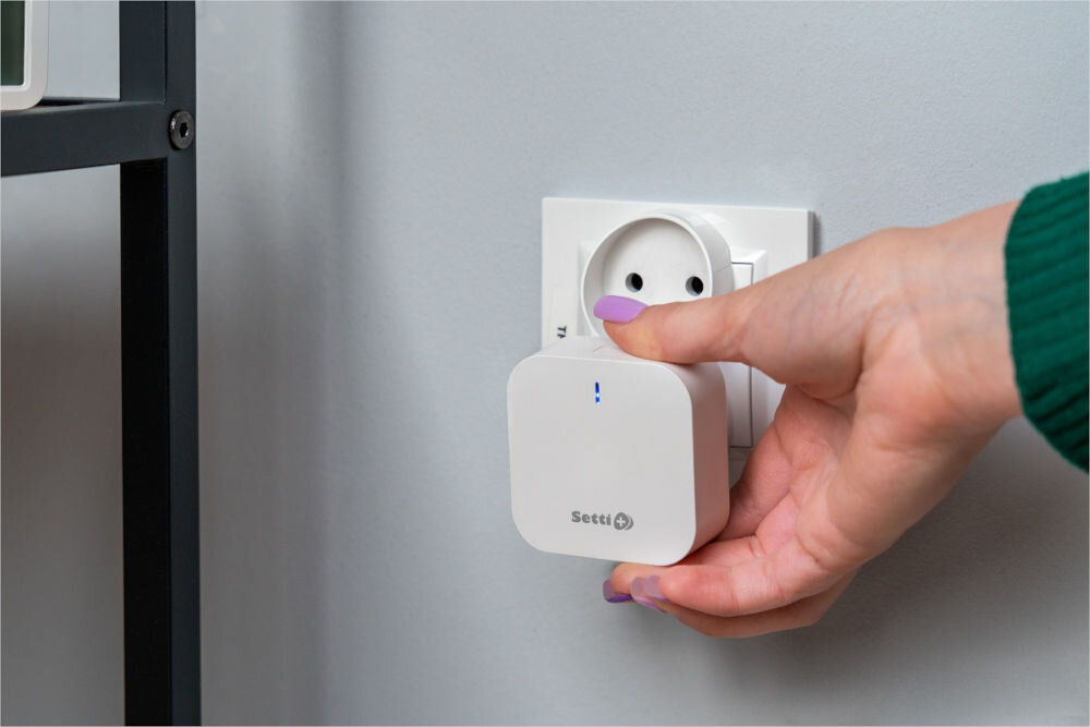 Bramka SETTI+ SGW430 ZigBee/Wi-Fi/Bluetooth aplikacja ustawienia