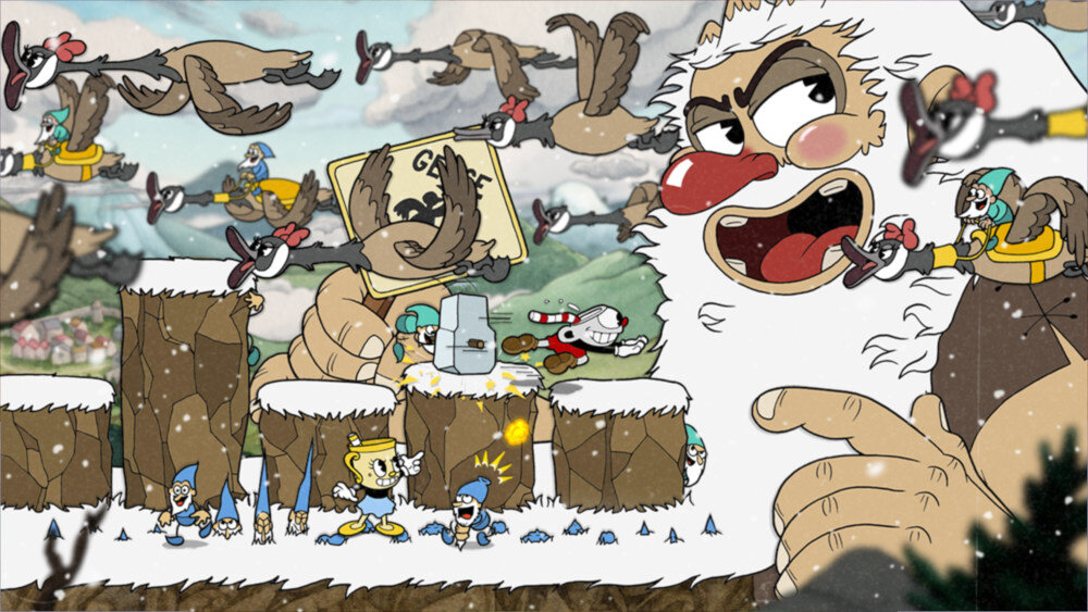 Cuphead Gra fabuła gra wyzwania rekordy walka