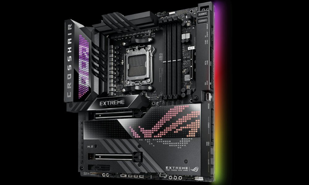 PLYTA-ASUS-ROG-Crosshair-X670E-Extreme-przod-bok
