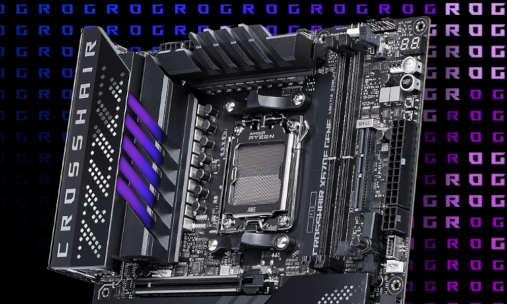 PLYTA-ASUS-ROG-Crosshair-X670E-Gene-przod-bok