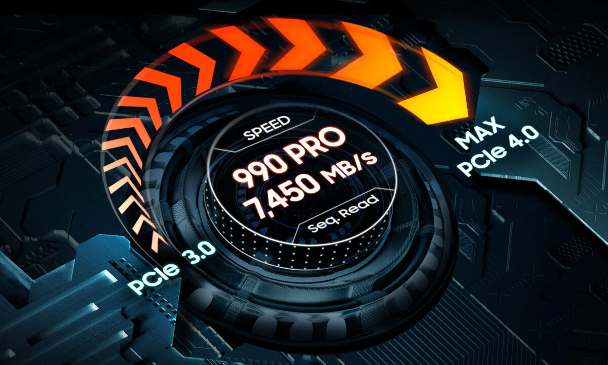 Dysk SAMSUNG 990 Pro 2TB SSD wysoka predkosc zapisu i odczytu