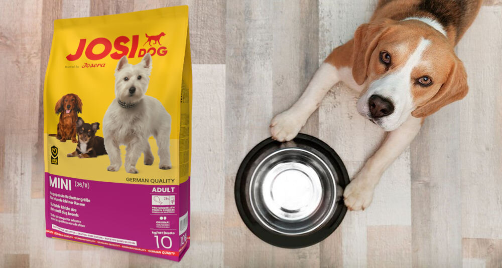 Karma dla psa JOSERA JosiDog Mini Kurczak i kaczka 10 kg witaminy pierwiastki aminokwasy