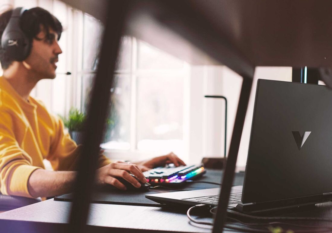 Laptop HP Victus 15 - Technologia chłodzenia OMEN Tempest Cooling   