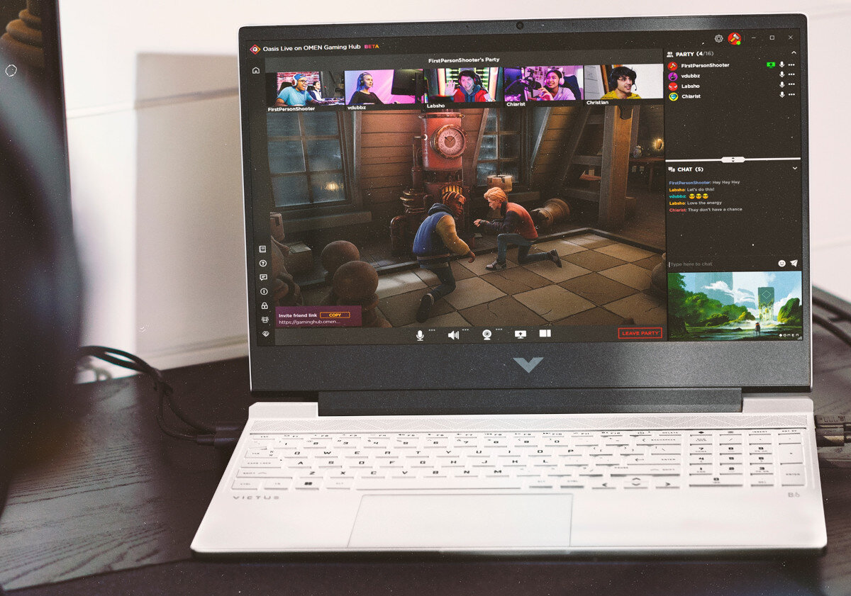 Laptop HP Victus 15-FA0203NW wysoka rozdzielczosc obrazu