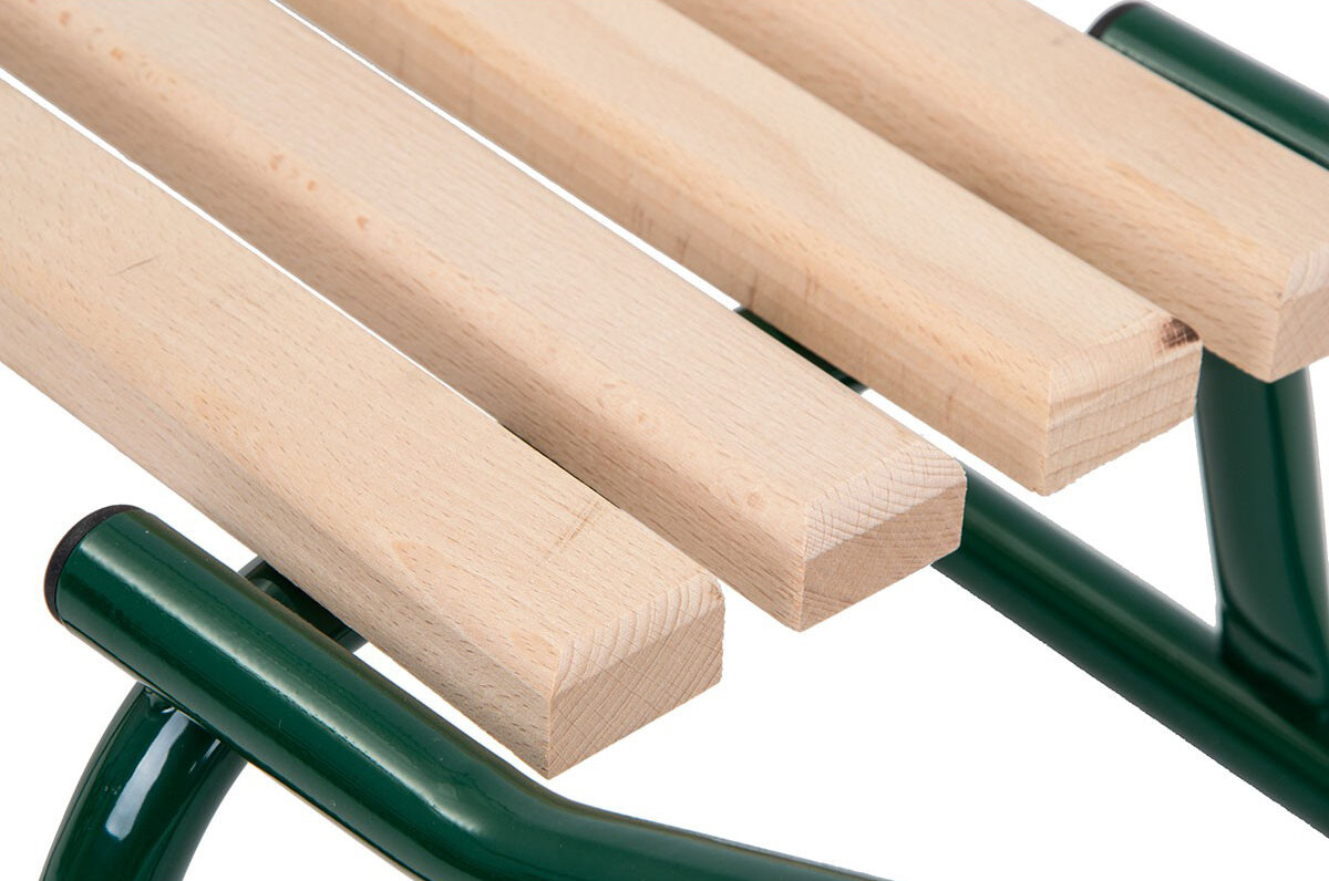 Sanki metalowe ENERO Kubuś sunące gładko płozy