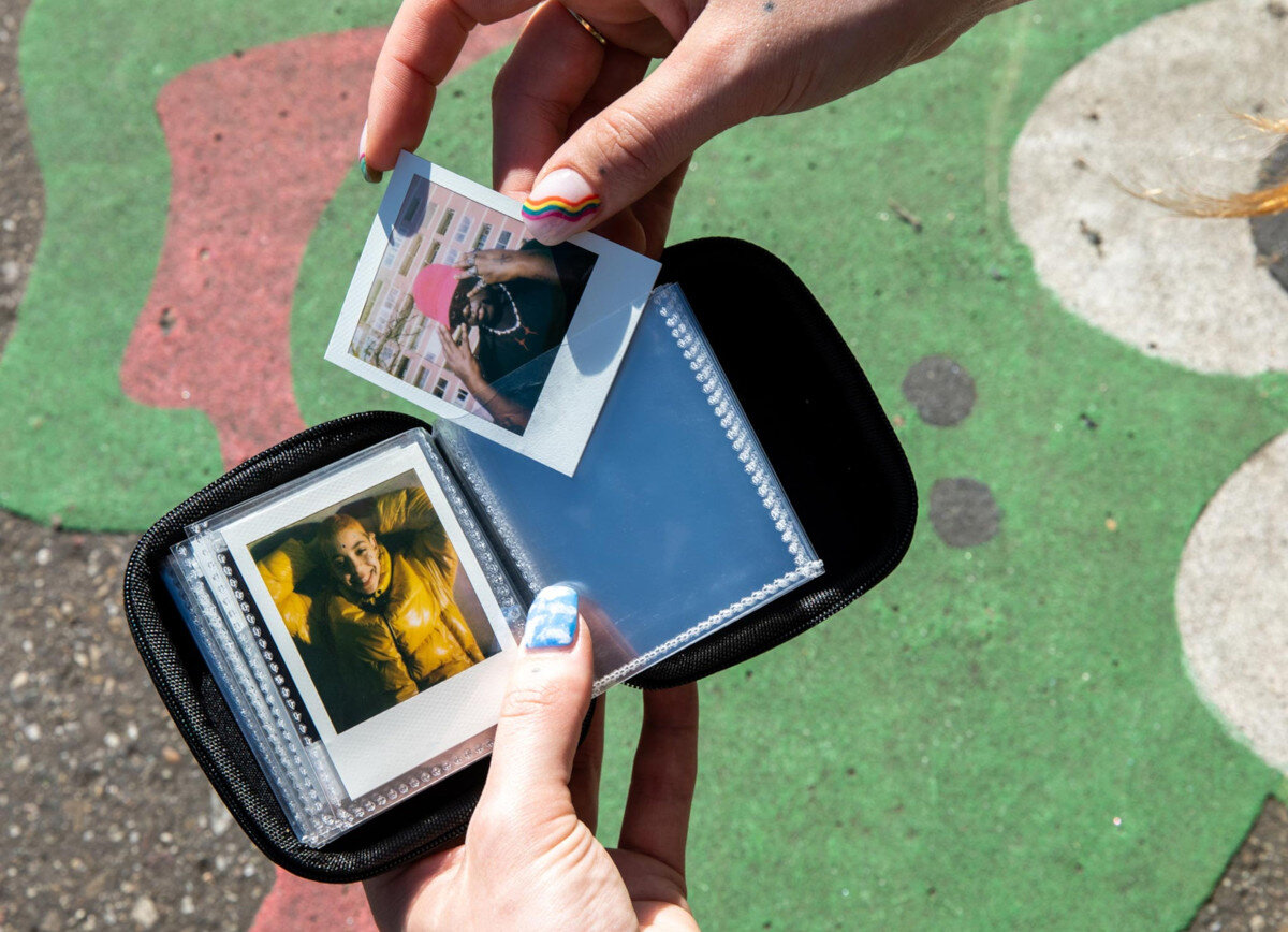 Aparat POLAROID Go Czarny + Wkład (16 zdjęć) efekty funkcje lampa