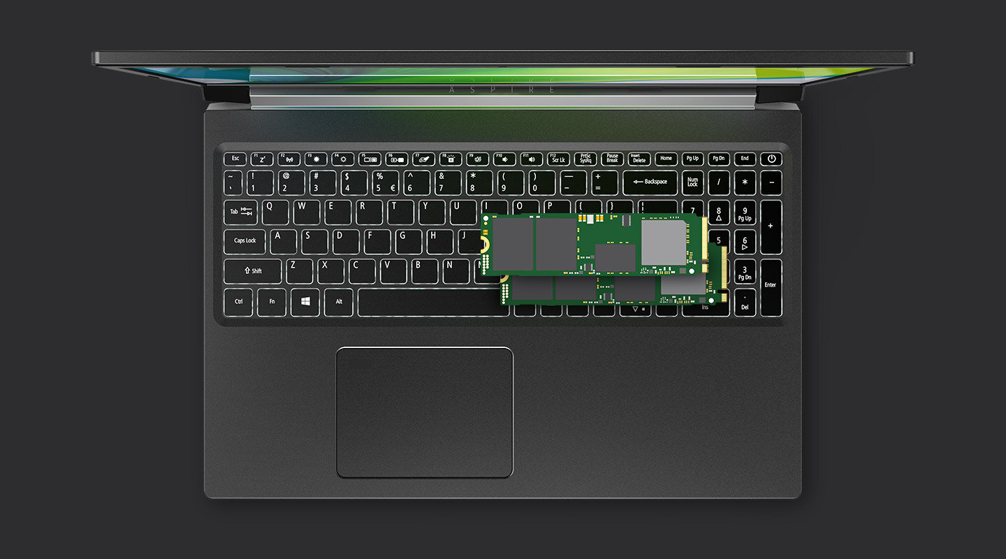 Laptop ACER Aspire 7 A715-43G - SSD PCle DDR4