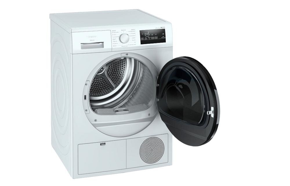 SIEMENS WT45HVEEPL suszarka pranie codzienność oszczędność pralnia łazienka stylowy design funkcjonalność ozdoba