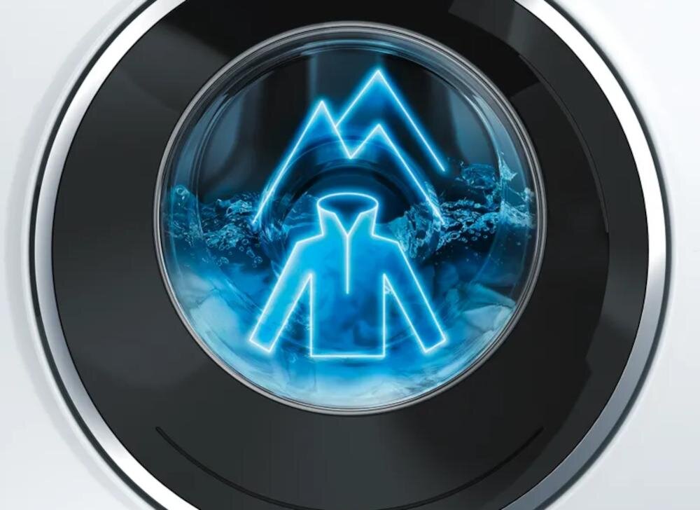 SIEMENS WT45HVEEPL suszarka suszenie ubranie outdoorowe kurtka płasz tekstylia wrażliwość temperatura wilgotność