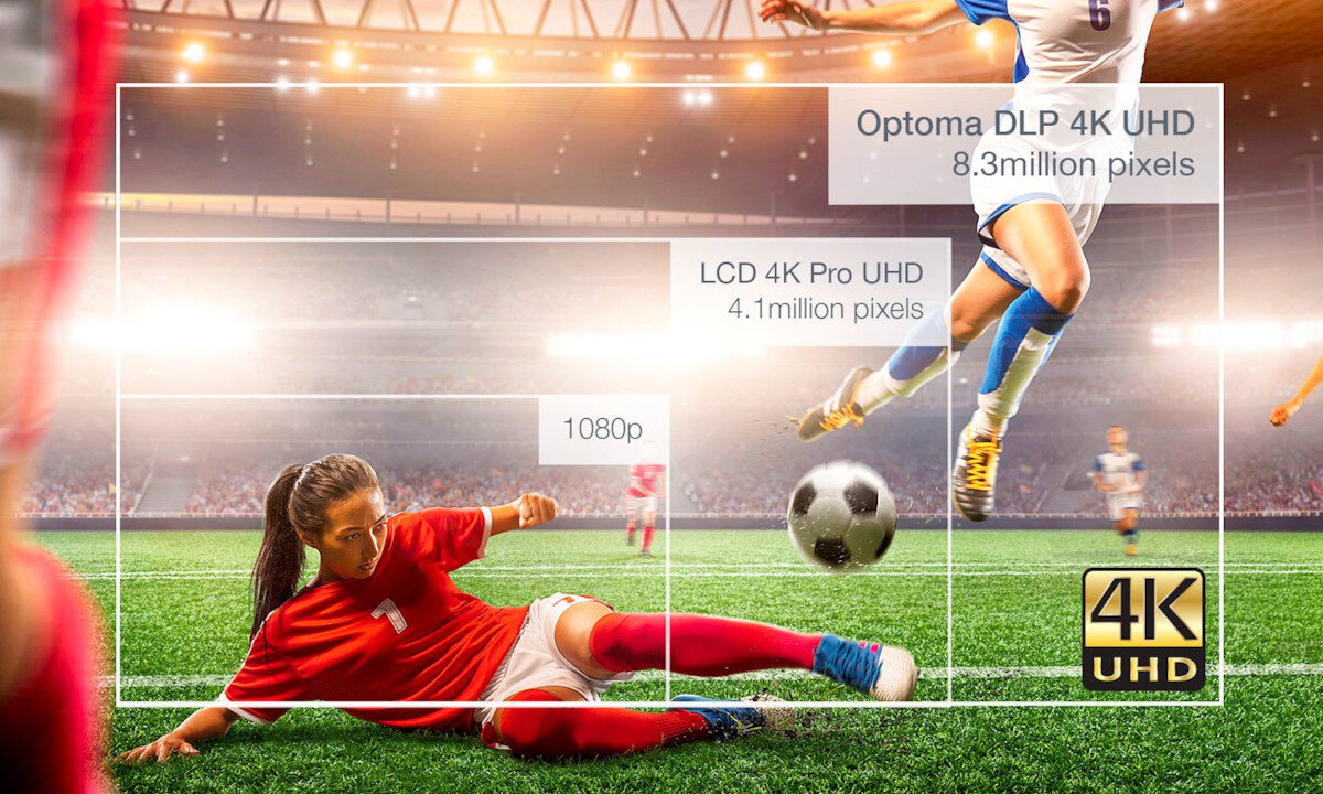 Projektor OPTOMA UHD35STx wysoka rozdzielczosc 4K