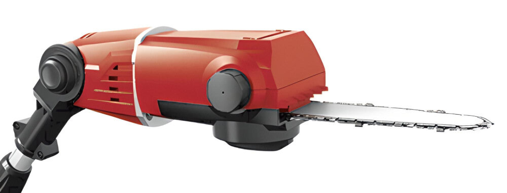 Nożyce do żywopłotu EINHELL GE-HC 18 Li T akumulatorowe technologia automatycznego smarowania łańcucha znacznie wydłużona żywotność urządzenia