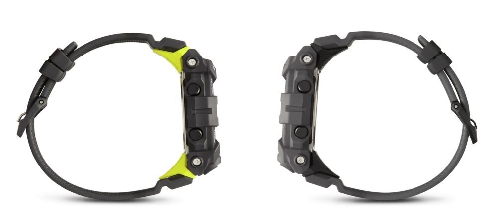 Zegarek sportowy CASIO G-Shock G-Squad GBD-800  ekran bateria czujniki zdrowie sport pasek ładowanie pojemność rozdzielczość łączność sterowanie krew puls rozmowy smartfon aplikacja 