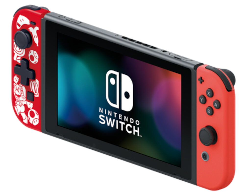 Kontroler HORI D-Pad Super Mario design gra zabawa wymiary licencja przyciski gry