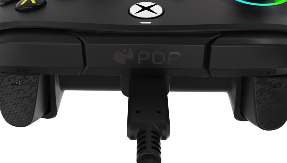 Kontroler PDP 049-024 Afterglow Wave konsola pc komputer smartfon android sterowanie kompatybilność przyciski gałki analogi łączność bateria zasilanie spusty panel obudowa waga zasięg