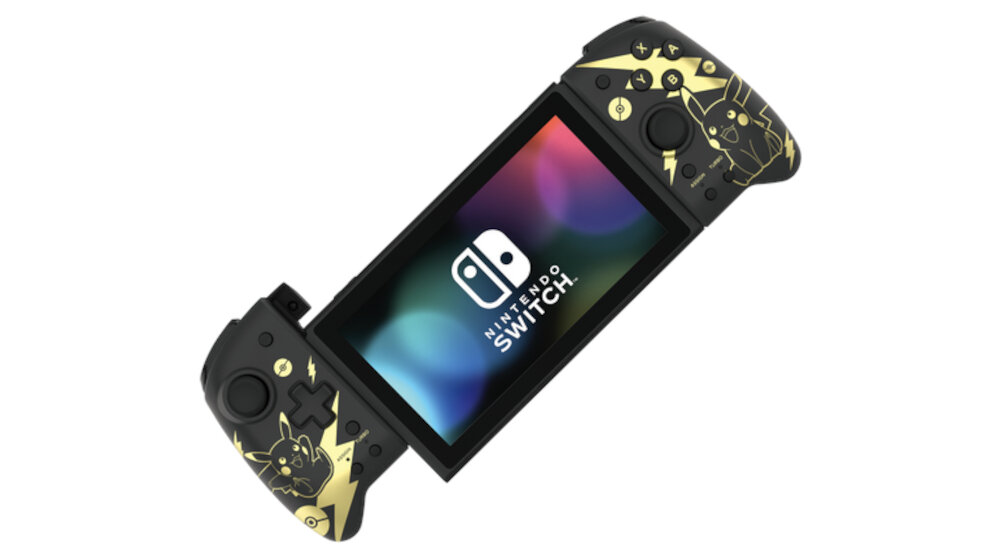 Kontroler HORI Split Pad Pro Czarno-złoty design gra zabawa wymiary licencja przyciski gry