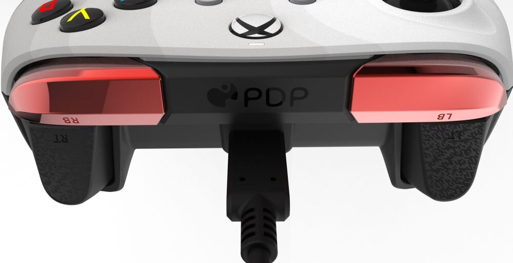 Kontroler PDP Rematch konsola pc komputer smartfon android sterowanie kompatybilność przyciski gałki analogi łączność bateria zasilanie spusty panel obudowa waga zasięg