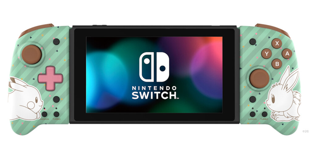 Kontroler HORI Split Pad Pro Pikachu & Eevee design gra zabawa wymiary licencja przyciski gry