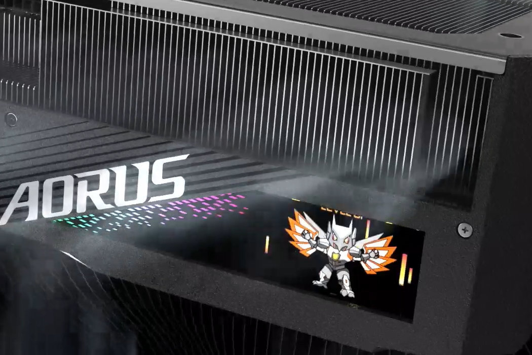 Karta graficzna GIGABYTE Aorus GeForce RTX 4090 Master 24GB DLSS 3 grafika projekt gra gaming wentylatory 3D chłodzenie radiator wydajność