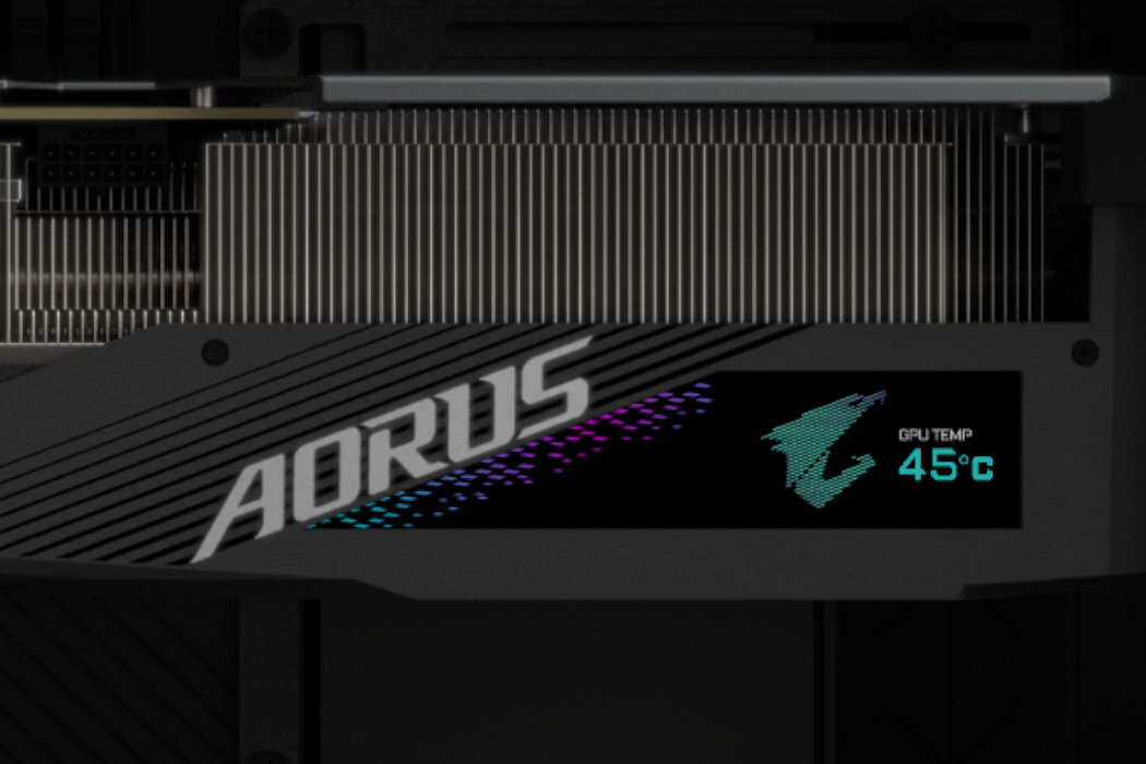 Karta graficzna GIGABYTE Aorus GeForce RTX 4090 Master 24GB DLSS 3 grafika projekt gra gaming wentylatory 3D chłodzenie radiator wydajność