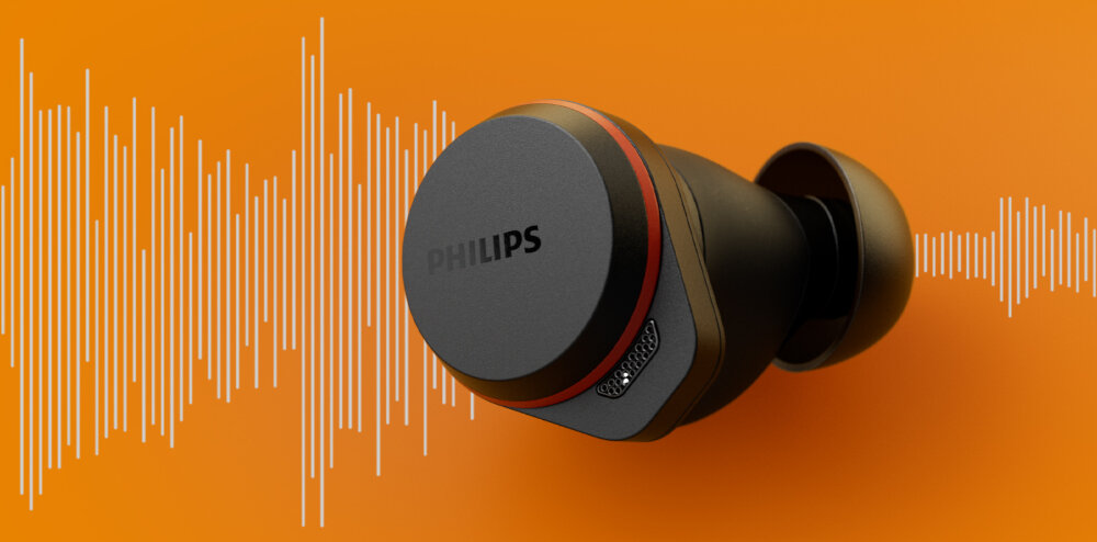 Słuchawki dokanałowe PHILIPS TAA7507BK Czarny