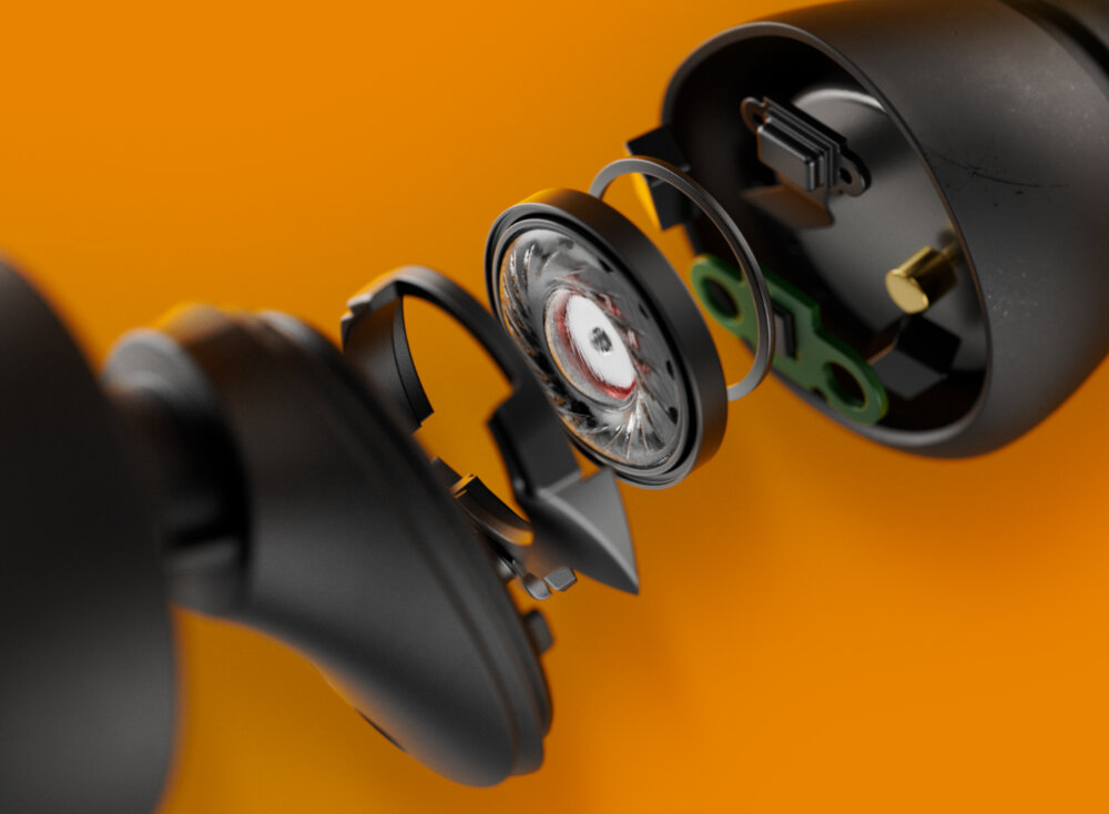 Słuchawki dokanałowe PHILIPS TAA7507BK Czarny